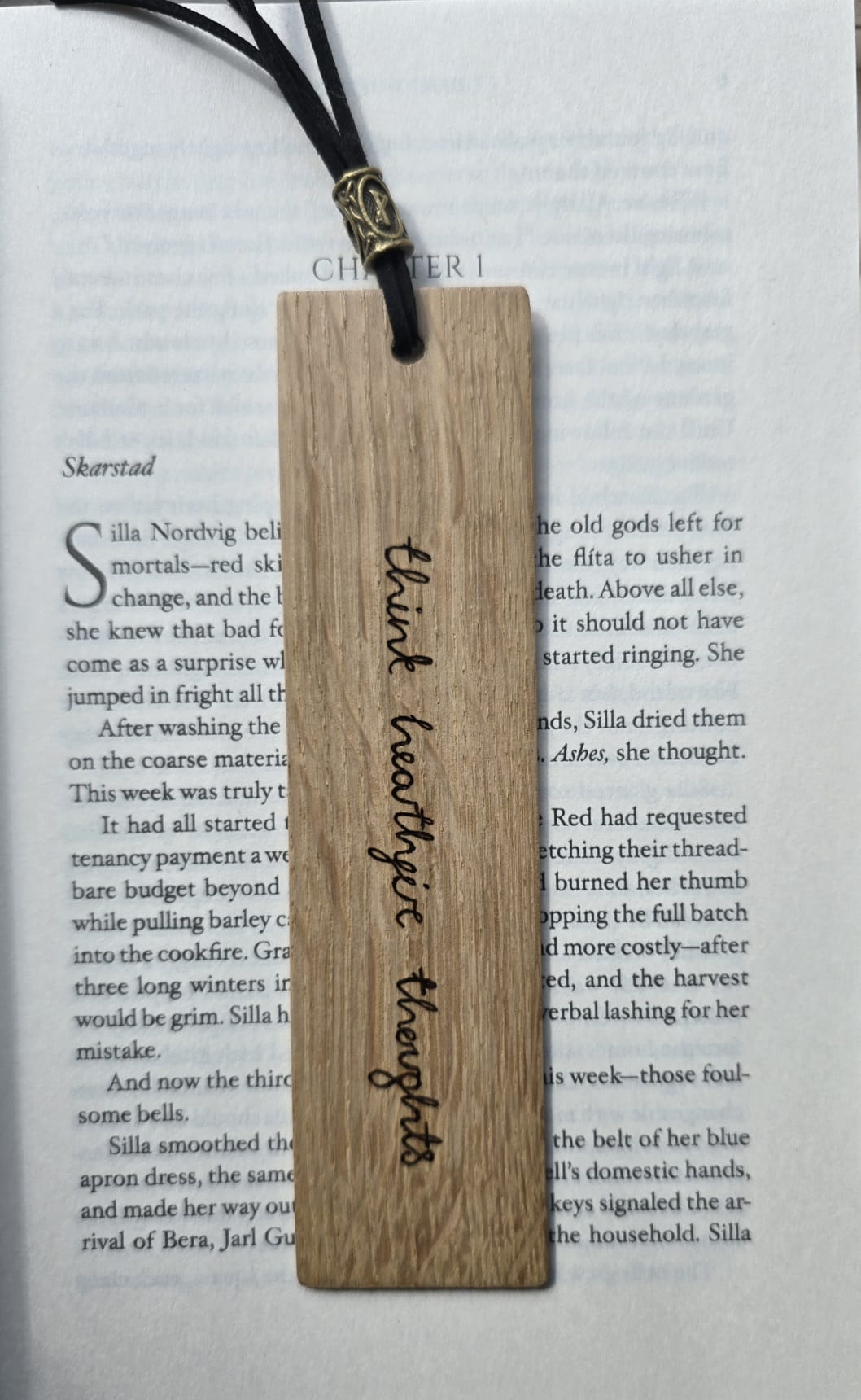 'Think Hearthfire Thoughts' Bookmark