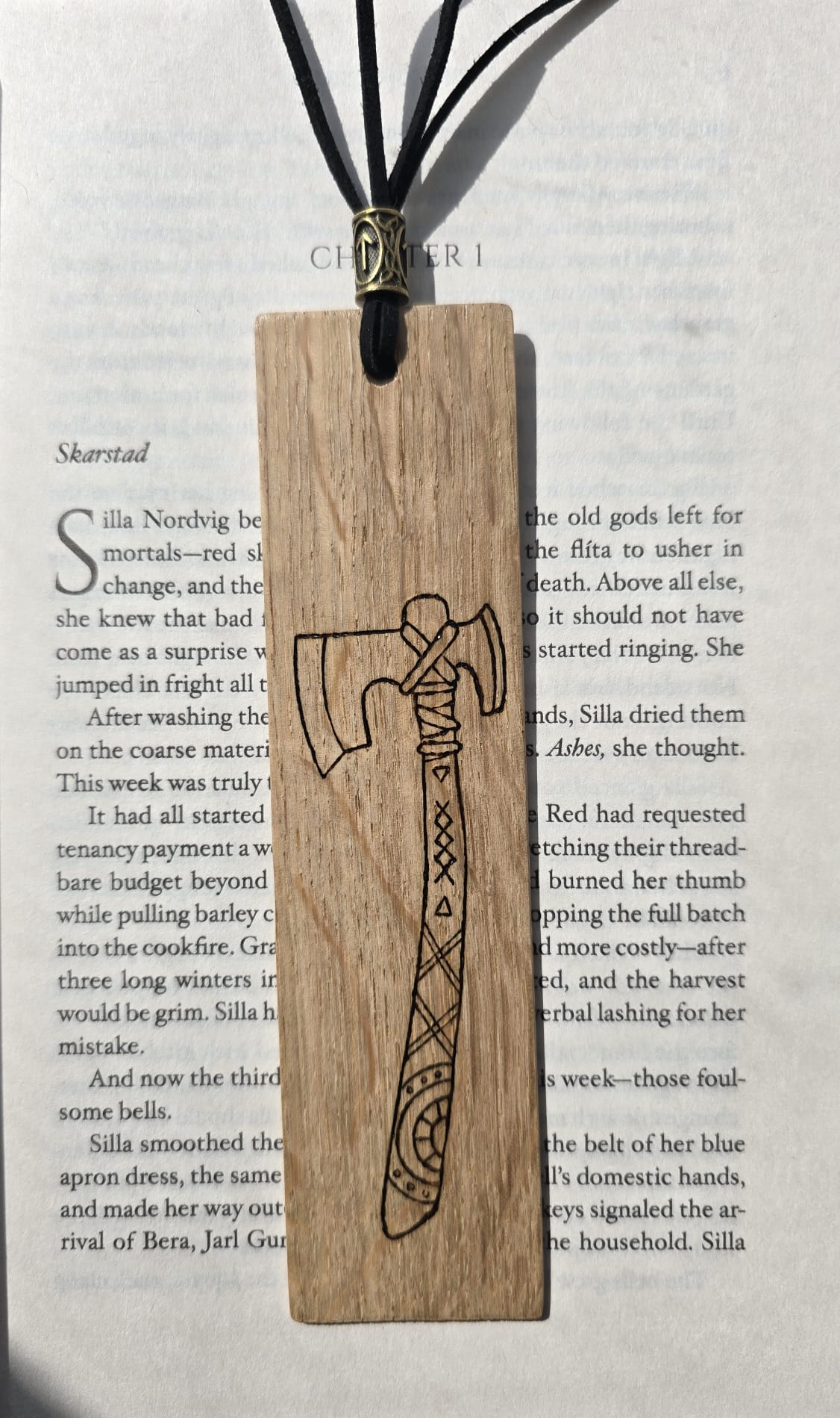 'Viking Axe' Bookmark