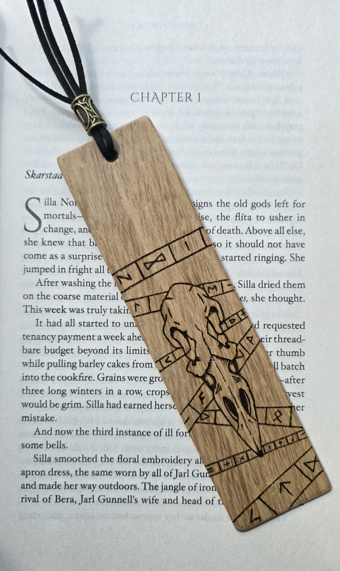 'Nordic Bones' Bookmark