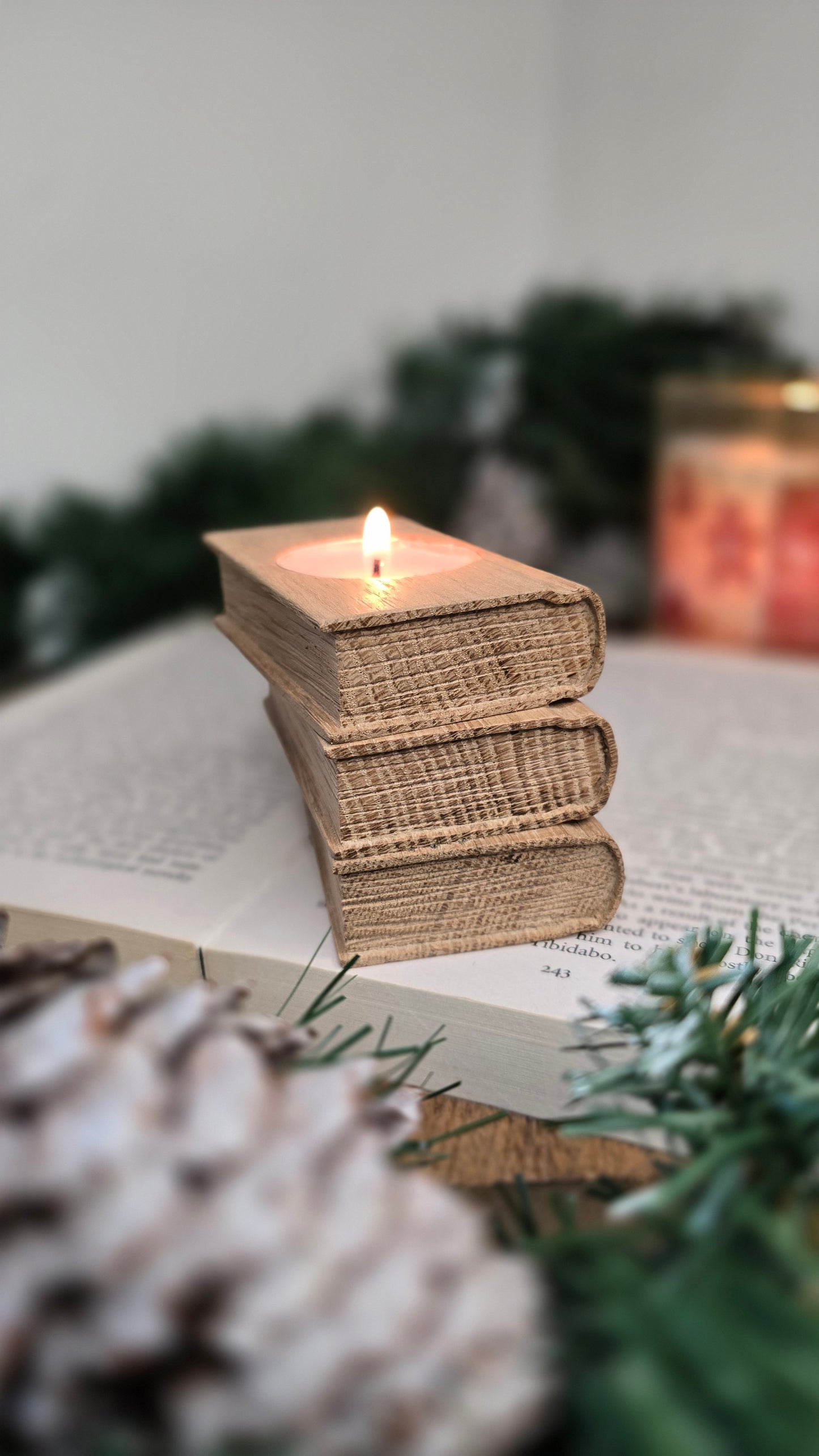 Bookish Tealight Holders