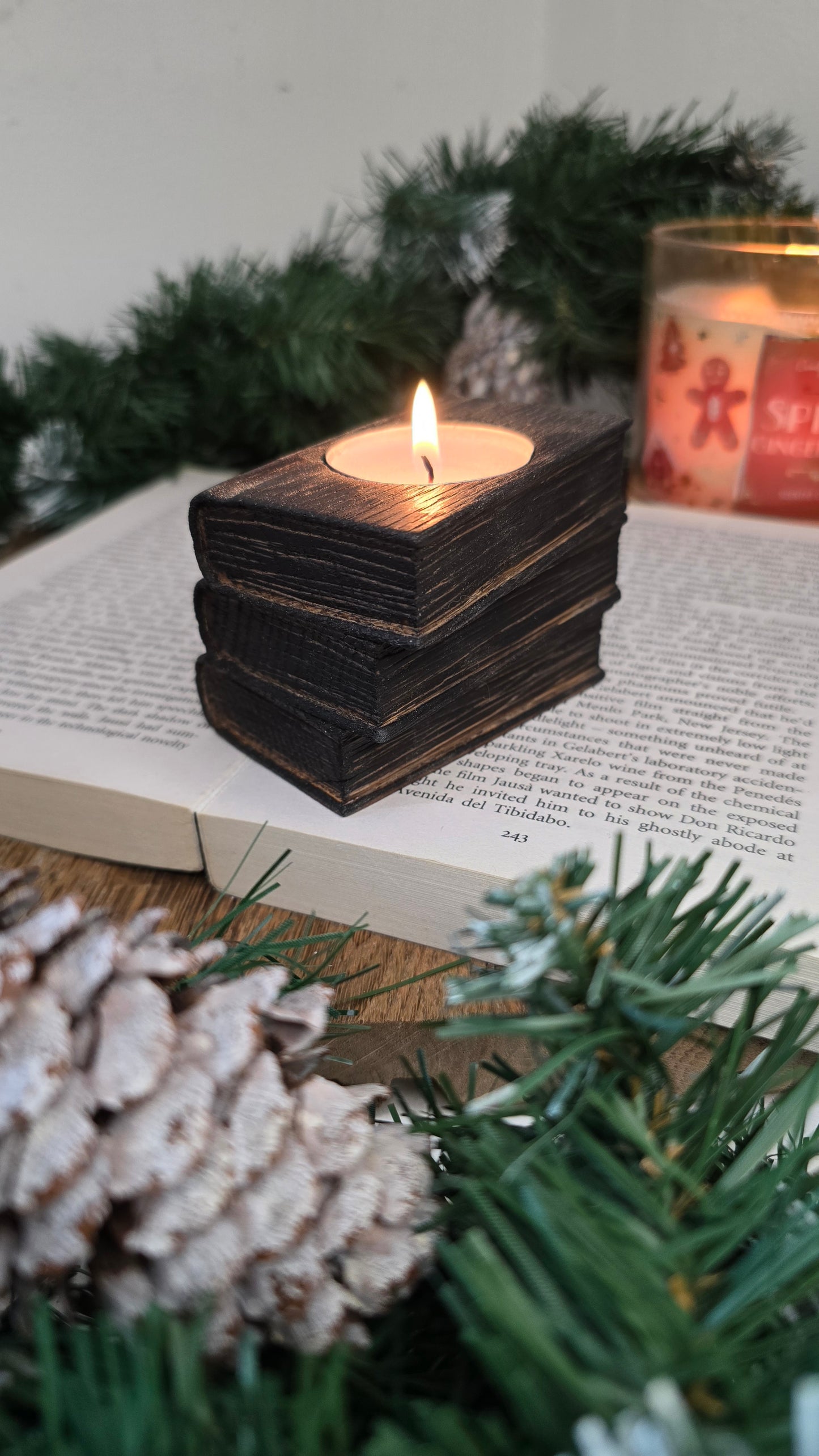 Bookish Tealight Holders