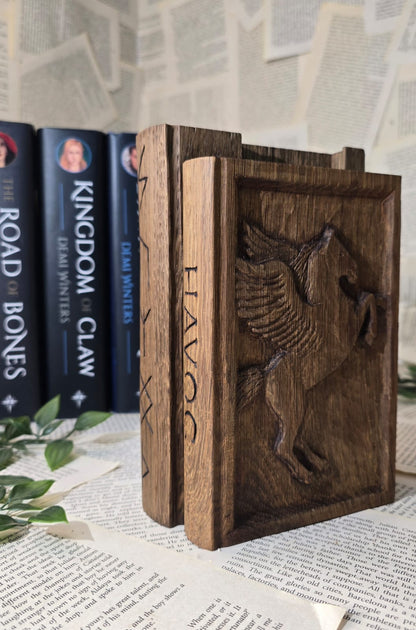 'Havoc' Bookmark Storage Bookend