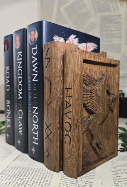 'Havoc' Bookmark Storage Bookend