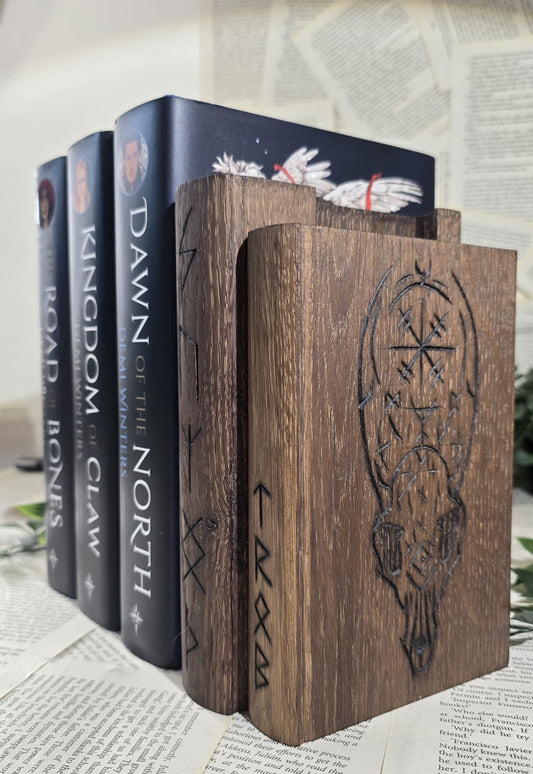 'The Road Of Bones' Bookmark Storage Bookend