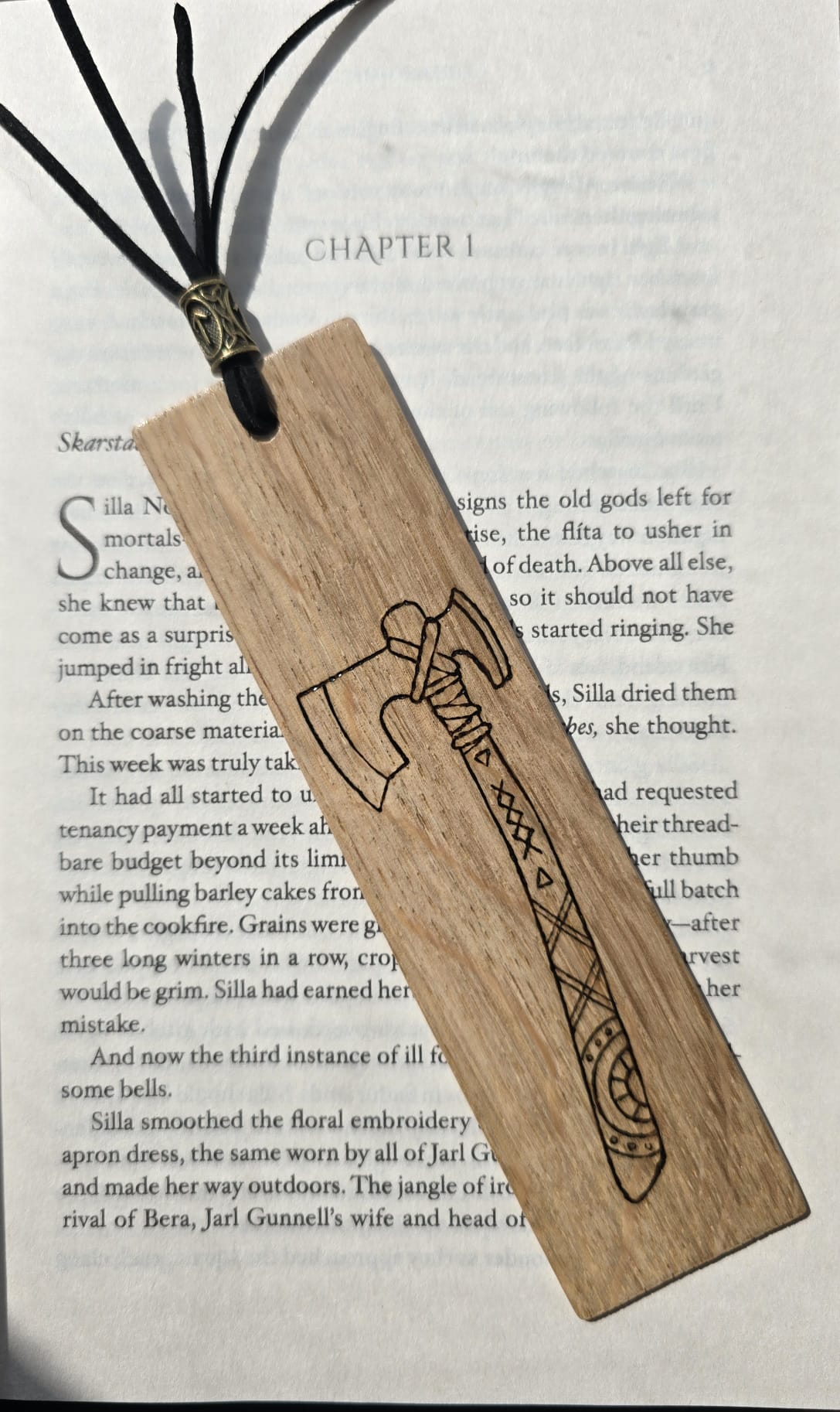 'Viking Axe' Bookmark
