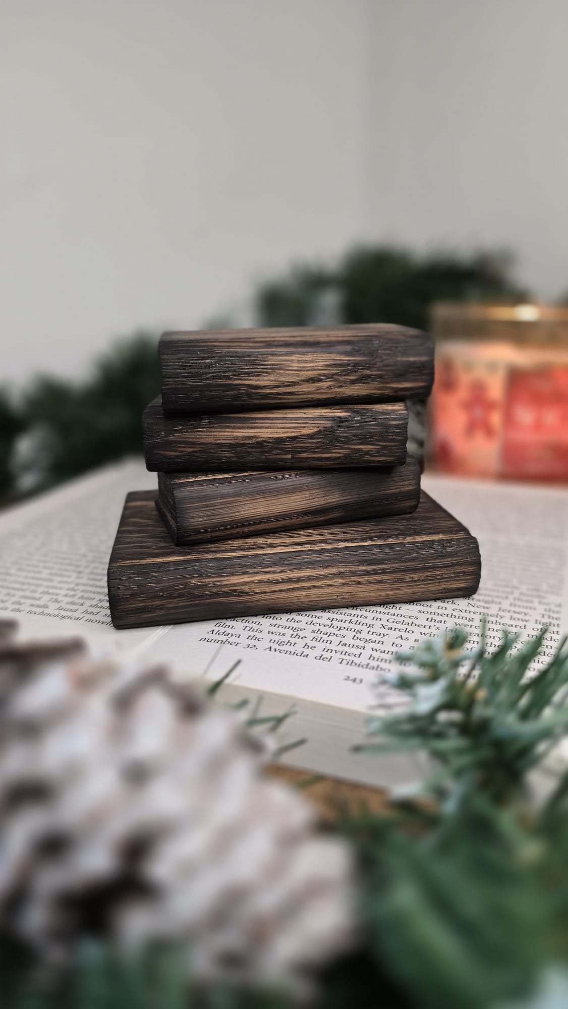 Bookish Tealight Holder and Display Table