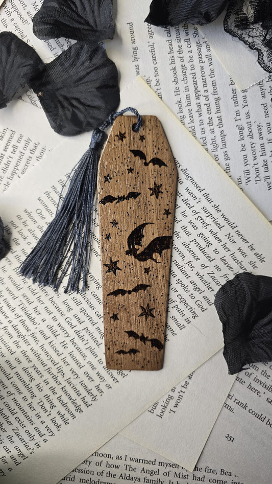 Spooky Season Bat Bookmark